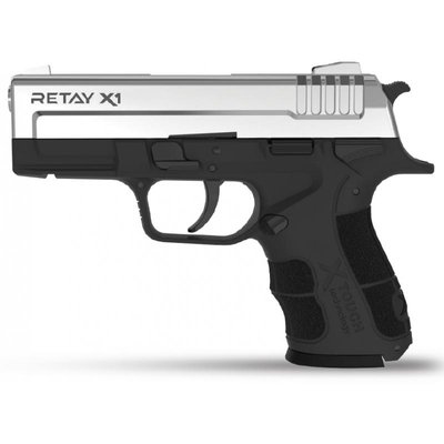 Пістолет стартовий Retay X1 Nickel (1195.04.32) 27519 фото