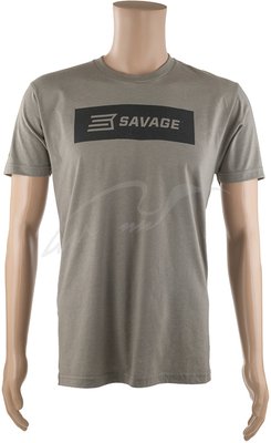 Футболка Savage SHORT SLEEVE T-SHIRT / SAVAGE BOX LOGO L 100710 фото