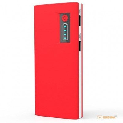Внешнее зарядное устройство Power Bank DOCA D566I (13000mAh), красный 3532 фото