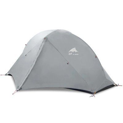Намет одномісний 3F Ul Gear Floating Cloud 1 210T 3 season Сірий 117948 фото