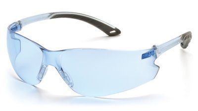 Очки защитные открытые Pyramex Itek (infinity blue) бледно-голубые PM-ITEK-BLU фото