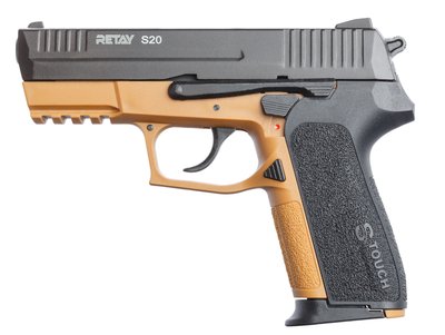 Пистолет стартовый Retay S20 кал 9 мм Цвет - tan (1195.08.23) 27559 фото