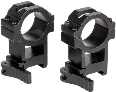 Кільця швидкознімні Air Precision QR Mount Ring d - 30 мм High Weaver/Picatinny (1784.00.59) 96072 фото