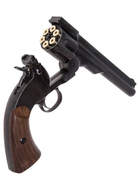 Револьвер пневматический ASG Schofield 6″ Pellet (2370.28.20) 32899 фото