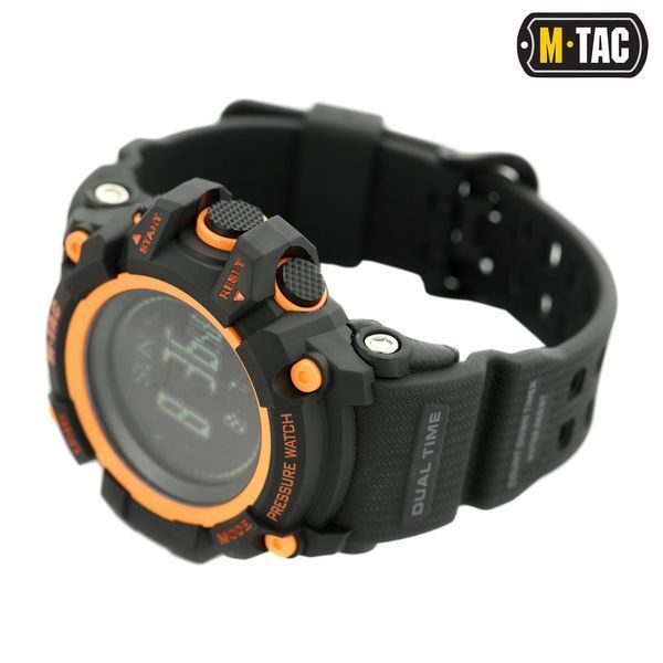 M-Tac годиник тактичний Adventure Black/Orange (50005035) 92645 фото
