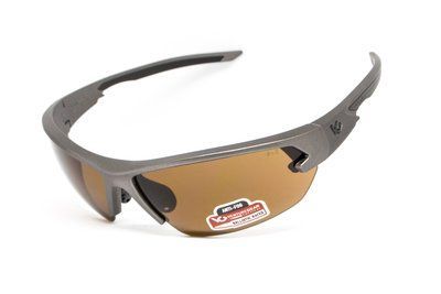 Защитные очки Venture Gear Tactical Semtex 2.0 Gun Metal (bronze) Anti-Fog, коричневые в оправе цвета "тёмный металлик" VG-SEMGM-BZ1 фото