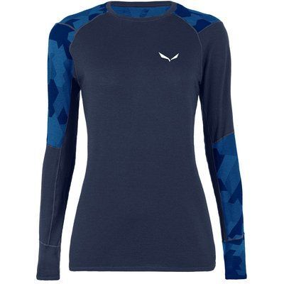 Термокофта Salewa Cristallo L/S Wms 42/36 Синій (013.002.9411) 115899 фото