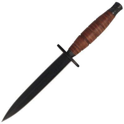 Охотничий нож Fox Fairbairn-Sykes Black Blade S (1753.04.65) 92197 фото