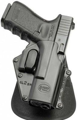 Кобура Fobus для Glock 17,19 з кріпленням на ремінь, замок на скобі (2370.16.12) 73910 фото