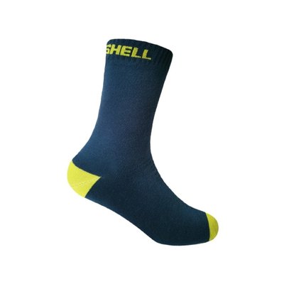 Шкарпетки водонепроникні дитячі Dexshell Ultra Thin Children Sock S 16-18 см синій/жовтий (DS543NLS) 118074 фото