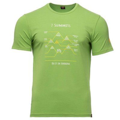 Футболка чоловіча Turbat 7 Summits Mns XXL Light Green (012.004.1943) 105297 фото