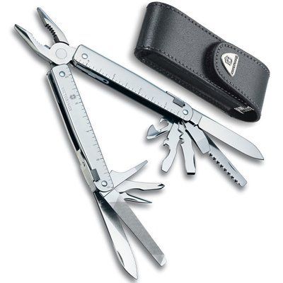 Мультитул Victorinox в шкіряному чохлі (Vx30323.L) 48551 фото