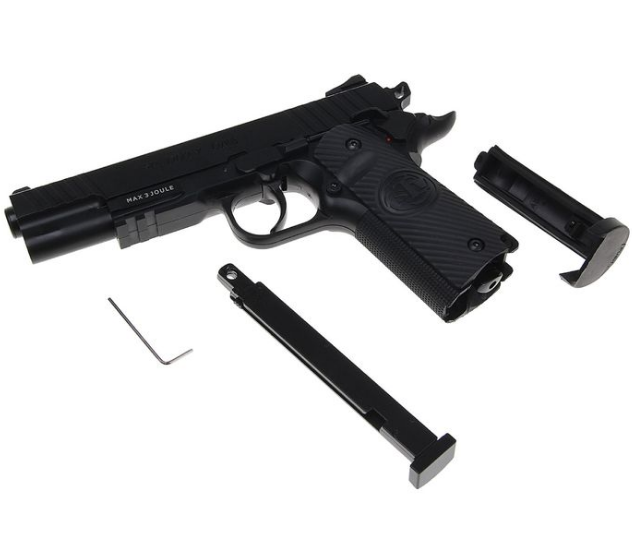 Пистолет пневматический ASG STI Duty One. Корпус - металл (2370.25.03) 32892 фото
