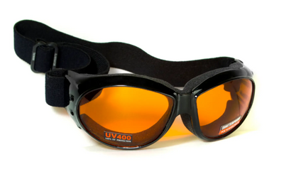 Захисні окуляри з ущільнювачем Global Vision Eliminator (Orange) (1ЕЛІМ-60) 108195 фото