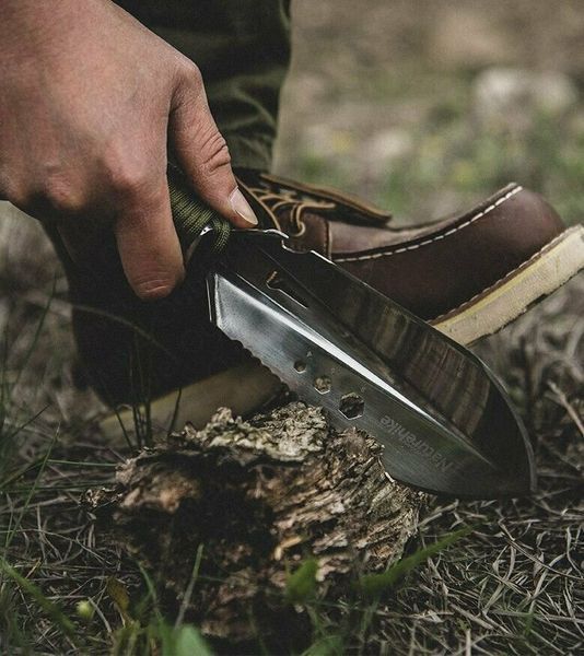 Лопата багатофункціональна Naturehike NH20GJ001, паракорд / нержавіюча сталь 122947 фото