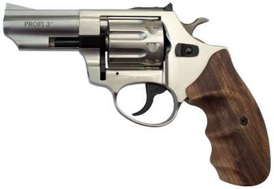 Револьвер флобера ZBROIA PROFI-3" (сатин/дерево) (Z20.7.1.002) 112917 фото