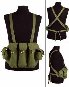 Розвантажувальна система MIL-TEC MAG BANDOLIER VIET AK 47 OLIV 2737 фото