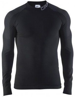 Термокофта Craft Warm Intensity CN LS Man L Black/Granite (1905350) 2845 фото