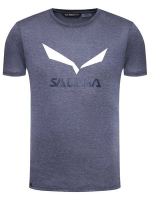 Футболка Salewa SOLIDLOGO DRI-REL MS/S TEE 27018 3986 - 48/M - темно-синій (013.002.9073) 115949 фото