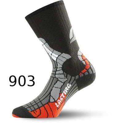 Термоноски бігові лижі Lasting SCI 903 - S (34-37) - чорний 116191 фото