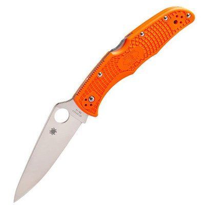Кишеньковий ніж Spyderco Endura 4 Flat Ground оранжевий (C10FPOR) 100034 фото