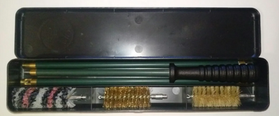 Набор MEGAline для чистки нарезного оружия кал 8 мм Сталь в оплетке 1/8 (1425.00.09) 63135 фото