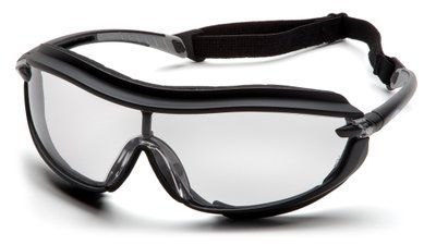 Очки защитные с уплотнителем Pyramex XS3 Plus (Anti-Fog) (clear) прозрачные 2ХС3-10П фото