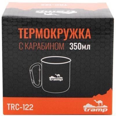 Термокухоль Tramp 350 мл з карабіном (TRC-122) 123602 фото