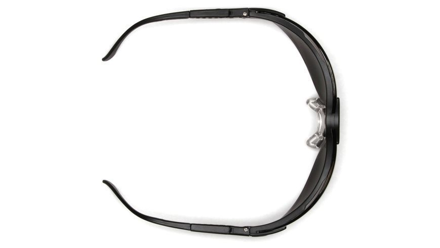 Очки защитные открытые Pyramex Rendezvous Crystal Gray (clear) Anti-Fog, прозрачные в серой полупрозрачной оправе PM-RENCR-CL1 фото