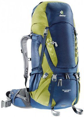Рюкзак Deuter Aircontact, 55+10 л, midnight-moss (33203163221) 89168 фото