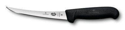 Ніж кухонний Victorinox Fibrox Boning Flex обваловувальний 15 см чорний (Vx56613.15) 48903 фото