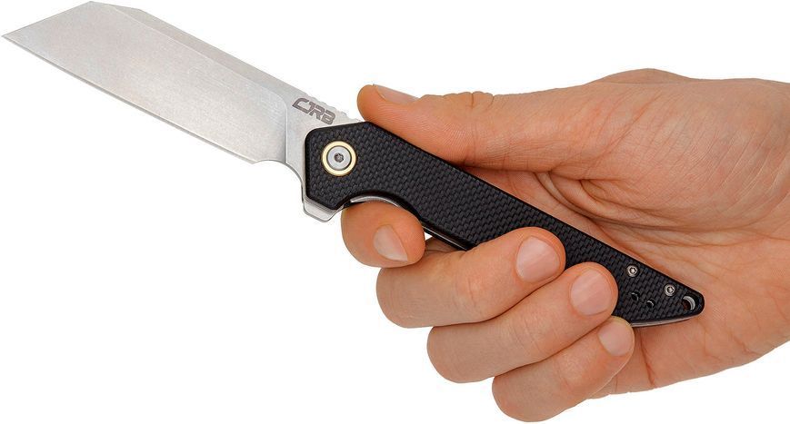 Ніж CJRB Knives Rampart G10 Black (27980252) 92326 фото