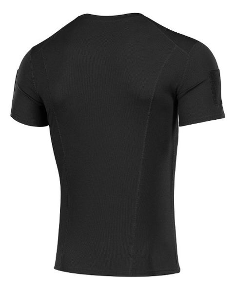 M-Tac футболка потовідвідна Athletic Velcro Black M (80007002-M) 59867 фото