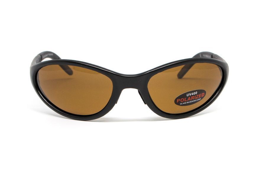 Окуляри поляризаційні BluWater Venice Polarized (brown) коричневі в чорній матовій оправі BW-VENIM-BRN2 фото