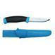 Ніж Morakniv Companion Blue нержавіюча сталь колір блакитний 122932 фото 1