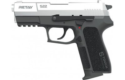 Пистолет стартовый Retay S22 кал 9 мм Цвет - nickel (1195.06.21) 62452 фото