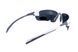 Очки BluWater Samson-3 White Polarized (gray), серые в белой оправе BW-SAM3W-GR2 фото 2