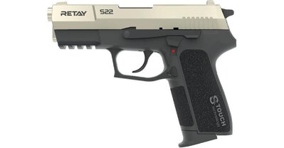 Пистолет стартовый Retay S22 кал 9 мм Цвет - satin (1195.06.22) 62453 фото
