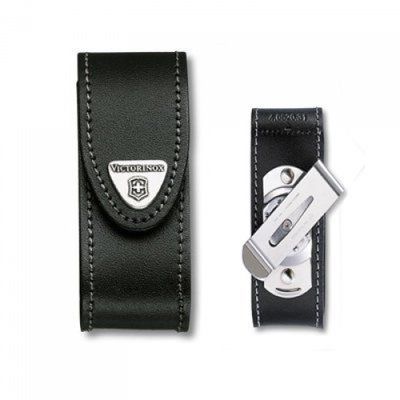 4.0520.3 Чехол для ножа Victorinox поясной черн.кожан. 11797 фото