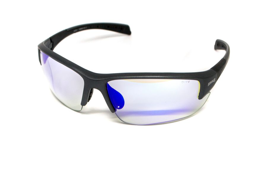 Окуляри фотохромні (захисні) Global Vision Hercules-7 Photochromic Anti-Fog (G-Tech™ blue), фотохромні дзеркальні сині 1ГЕР724-90 фото