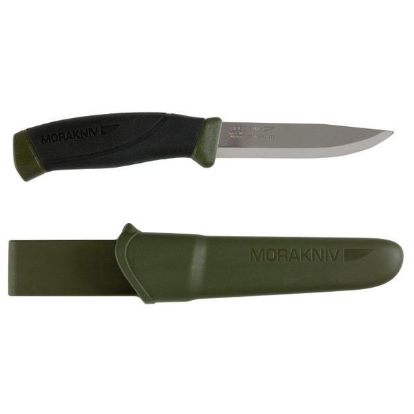 ніж Morakniv Companion MG (C) вуглецева сталь, хакі 10993 фото