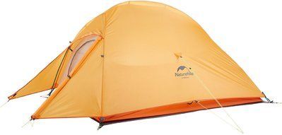Намет надлегкий тримісний з футпринтом Naturehike Cloud Up 3 Updated NH18T030-T, 210T Помаранчевий (6927595730638) 121968 фото