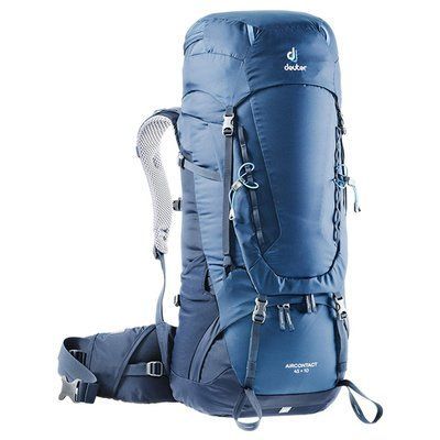 Рюкзак Deuter Aircontact 45 + 10 цвет 3365 midnight-navy 3320119 3365 89282 фото
