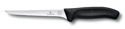 Кухонний ніж SwissClassic Boning Flex 15см із чорн. ручкою 48750 фото