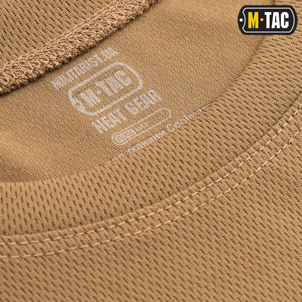 M-Tac футболка потовідвідна Athletic Velcro Coyote Brown L 6311 фото