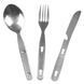 Набір столових приборів Bo-Camp Case 3 Pieces 1 Person Silver (6102100) DAS301433 фото 2