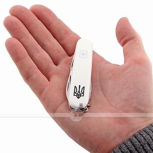 1.3603.7R1 Нож Victorinox Spartan Ukraine белый Тризуб 11405 фото