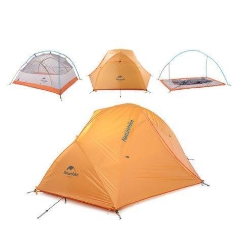 Намет Naturehike Star River II 2-місна 210T polyester New version NH17T012-T orange (6927595716519) 121970 фото