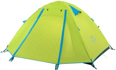 Палатка двухместная Naturehike P-Series NH18Z022-P, 210T/65D Зеленая (6927595762622) 121971 фото