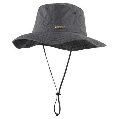 Шляпа Trekmates Gobi Wide Brim Hat - S/M - серый (015.0734) 78663 фото